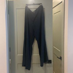 Dark green slacks